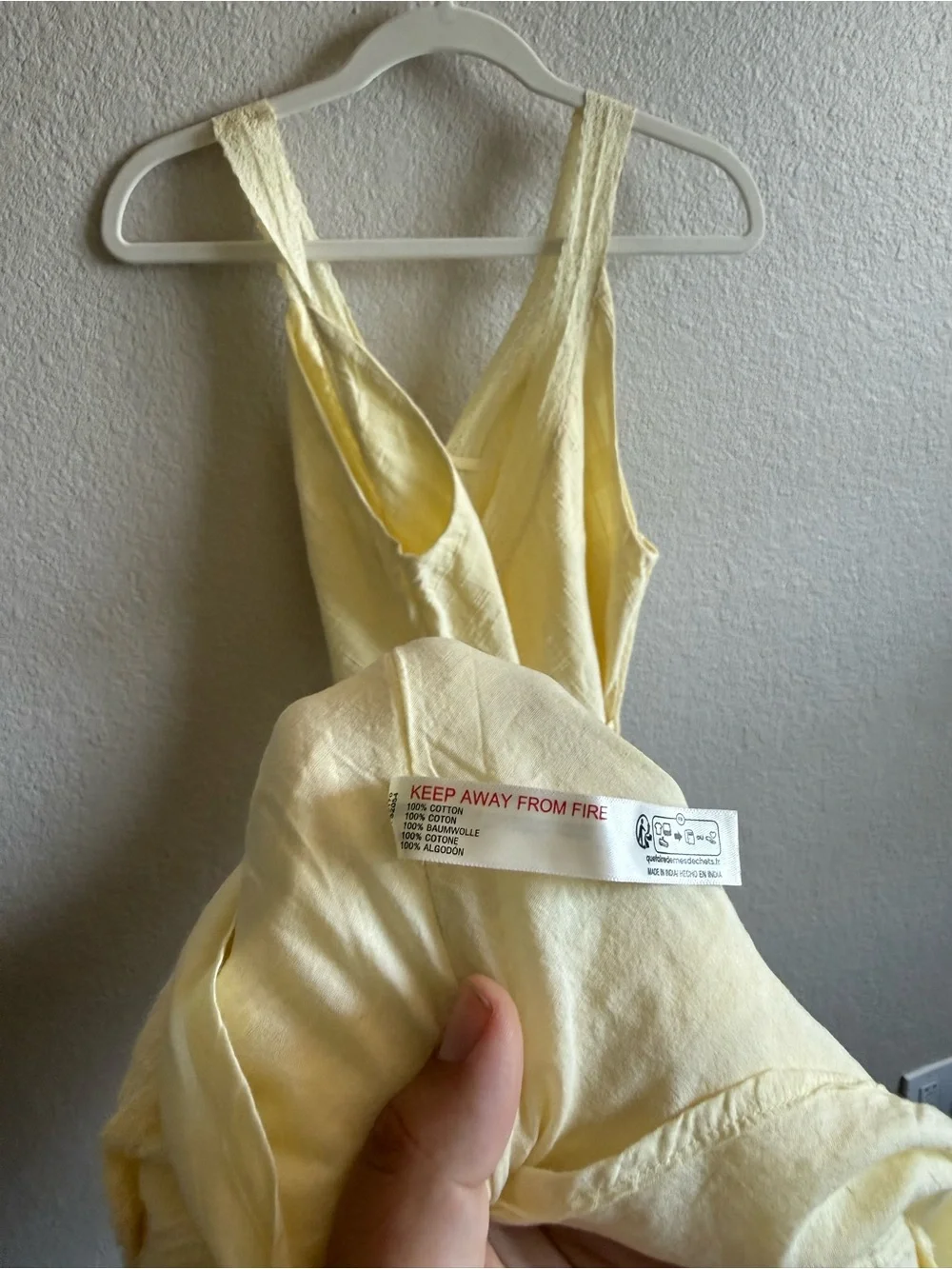 NWOT Free People Free-est Adela Maxi Dress Banana Cream Yellow Boho Lace Small